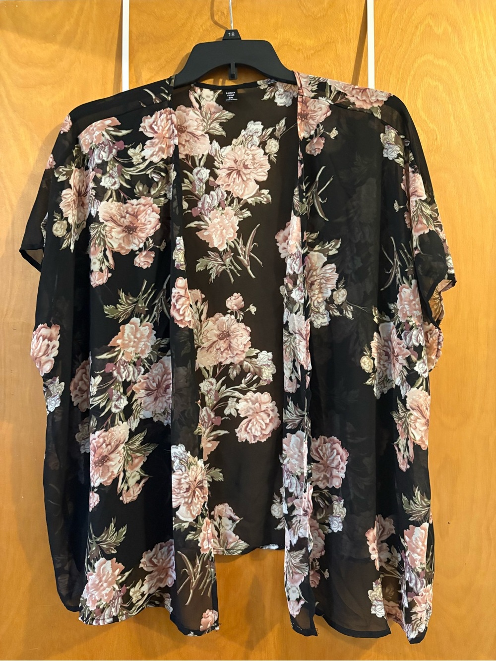 Floral Kimono Cardigan plus size 3x